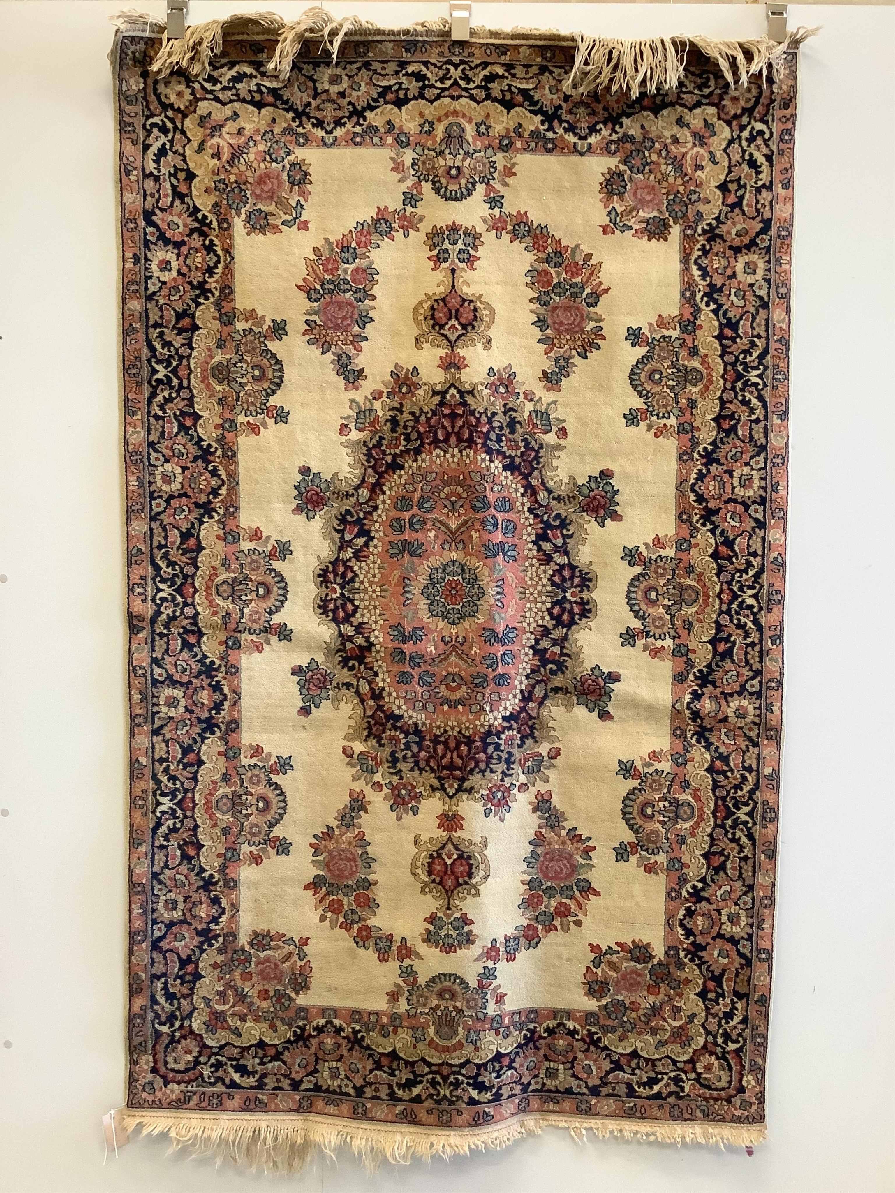A pair of Kashmiri rugs, 200 x 125cm